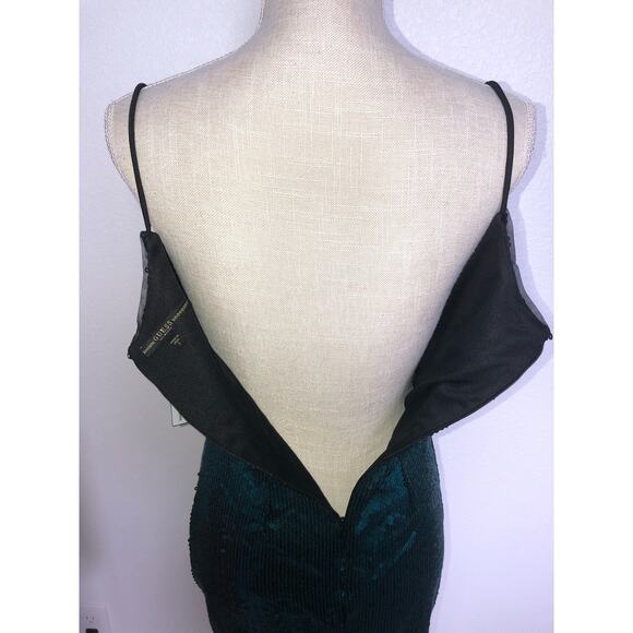 GUESS Juju Green Sequin Floral Mini Cocktail Dress - S - Picture 6 of 7